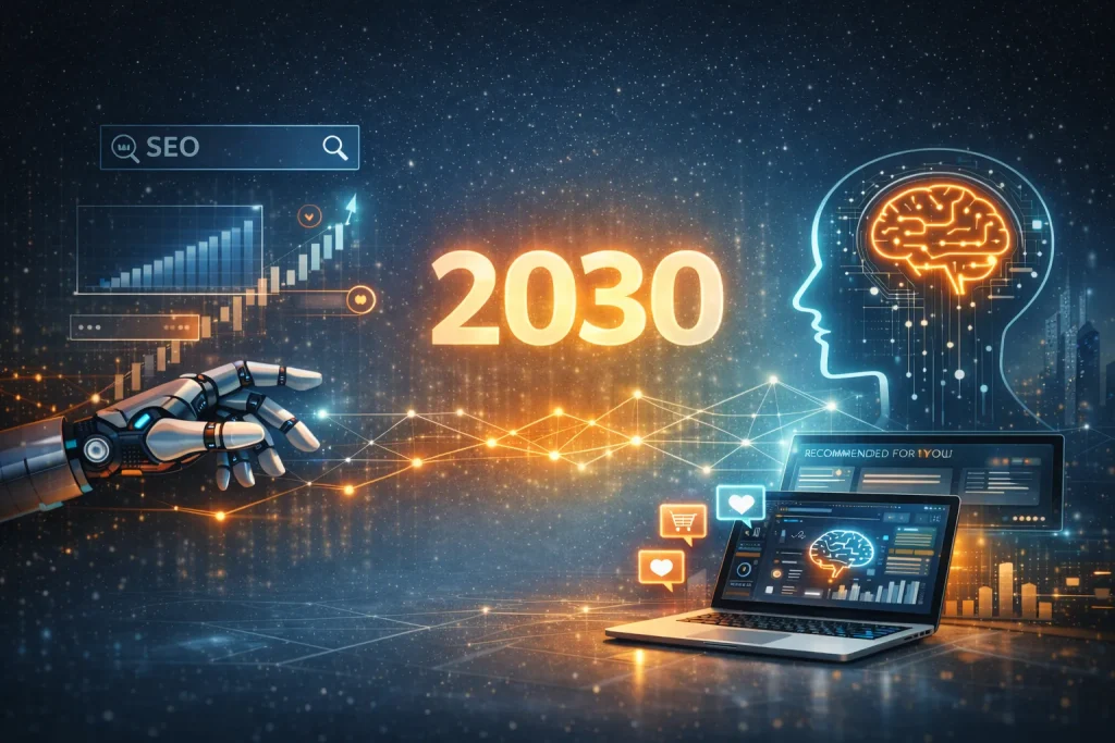 web 2030 ai seo shabakeweb